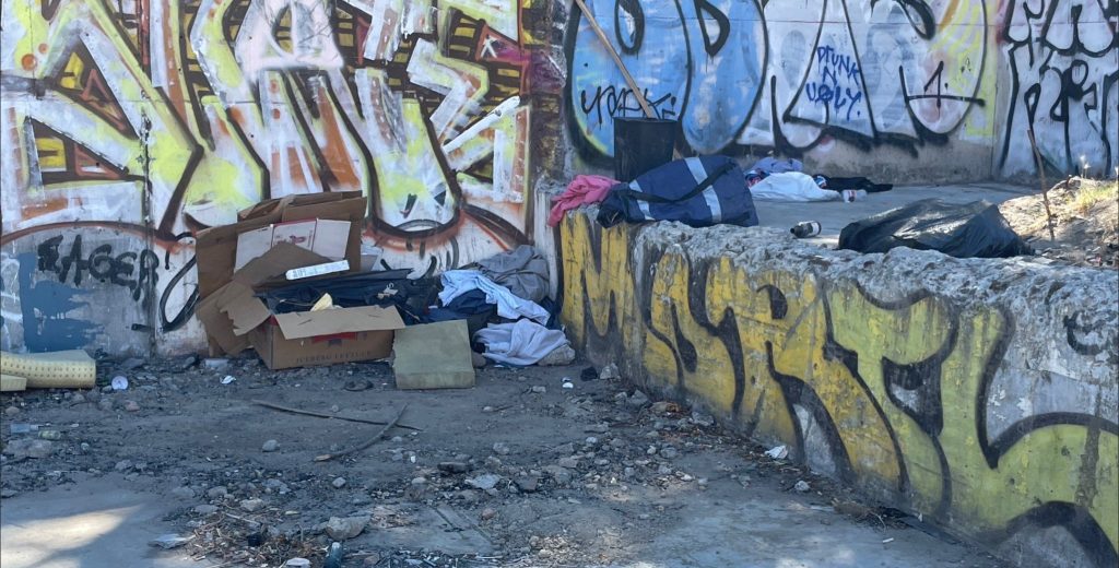 small homeless camp 1
